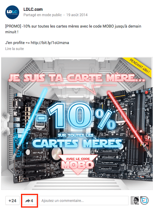 LDLC Partages