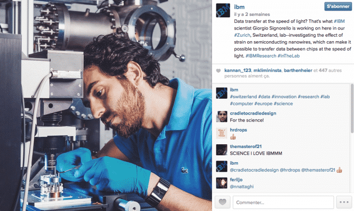 Ibm Instagram Formation reseaux sociaux
