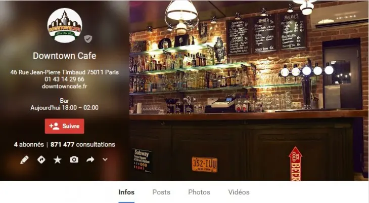 Downtown - Formation reseaux sociaux