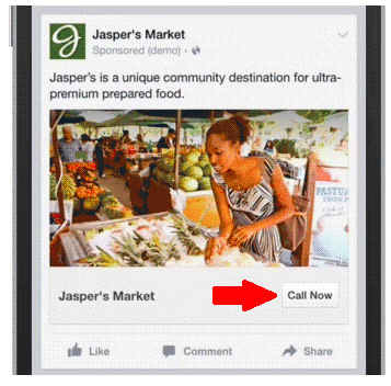 Appeler Maintenant Facebook