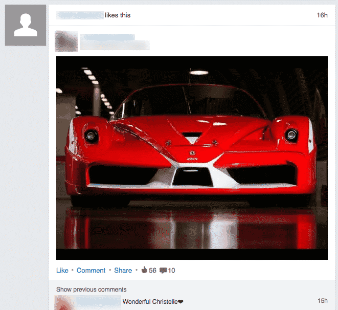 Facebook sur LinkedIn