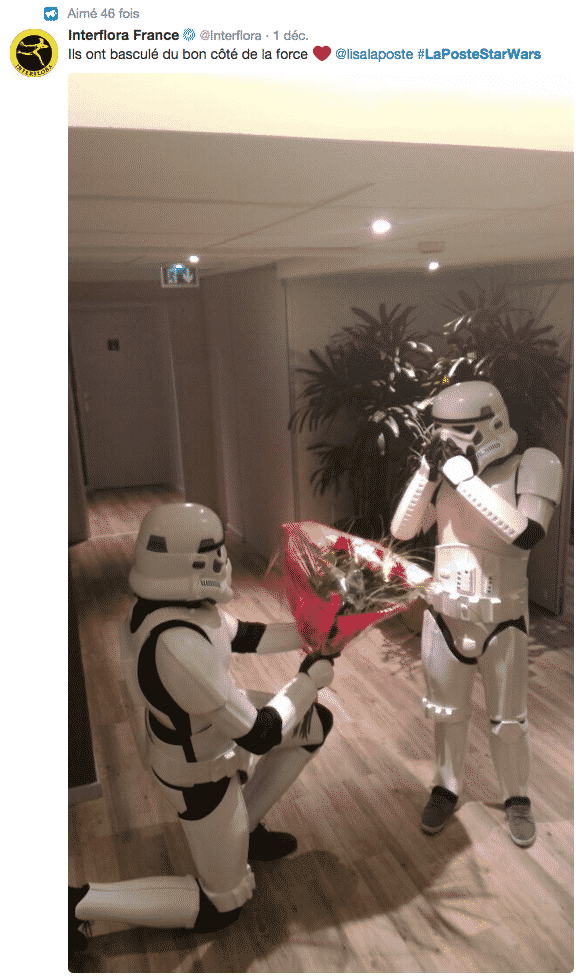 Interflora Star Wars