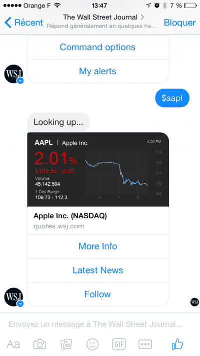 Bot Facebook Apple