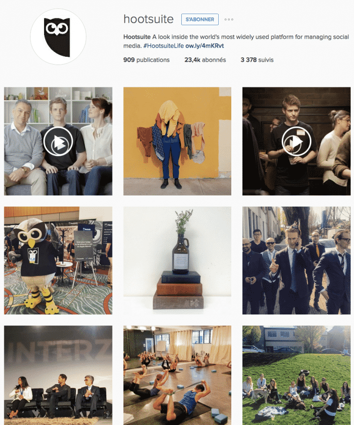 Hootsuite Instagram