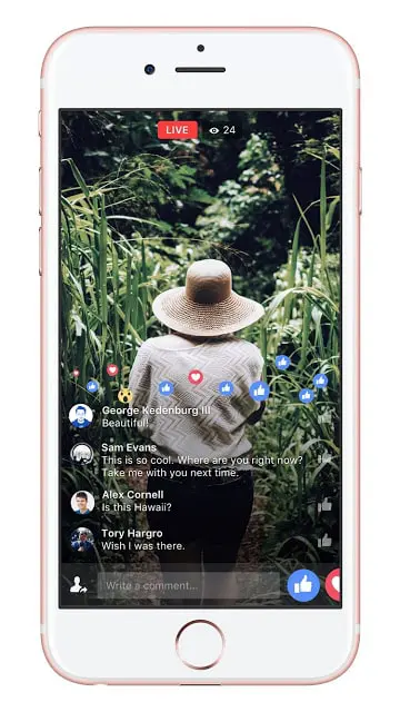 Maj Facebook Live