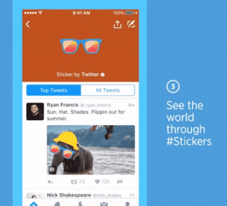 Referencement Twitter Stickers