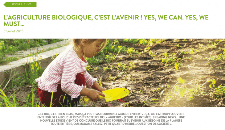 Agriculture Biologique