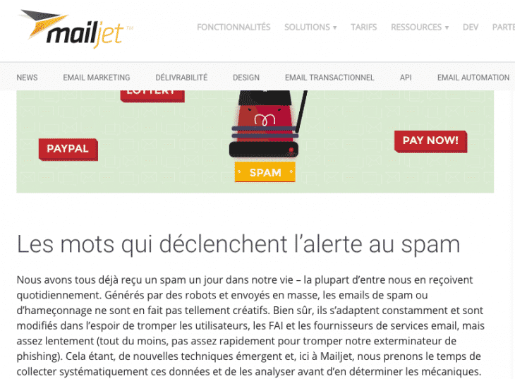 Blog Article Mailjet