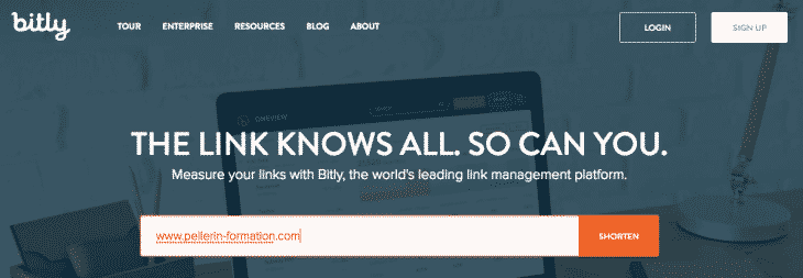 Bitly Accueil