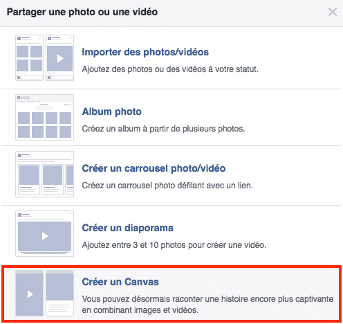 Option Creation Canva
