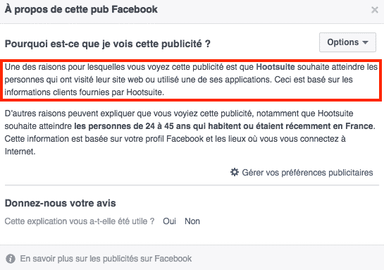 Raisons Pub Hootsuite