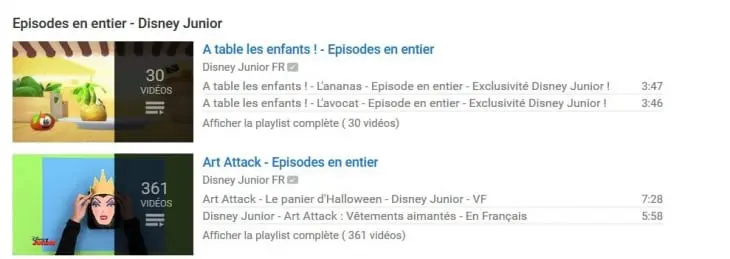 Disney Junior_Playlists