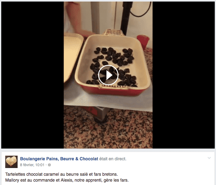 Live Facebook PBChoc