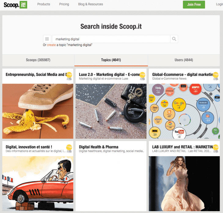 Scoopit Resultats Recherche