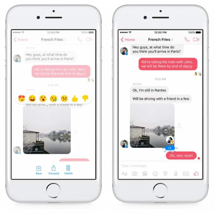facebook-messenger-reaction