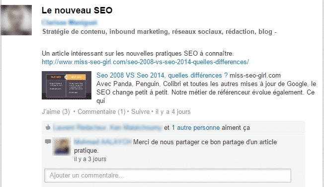 Veille Linkedin