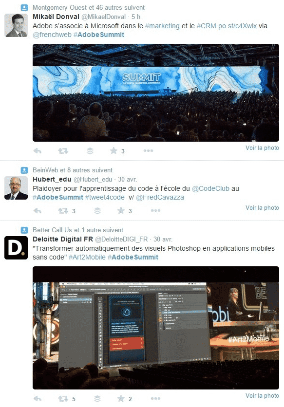 Livetweet Adobe