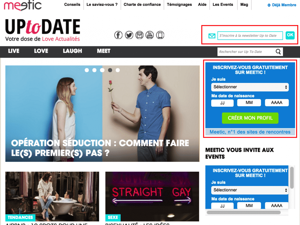 Rencontres meetic blog