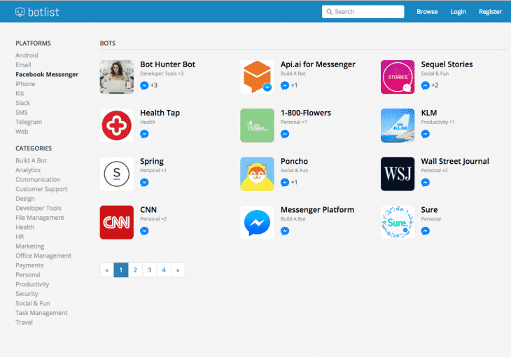 Bots Lists