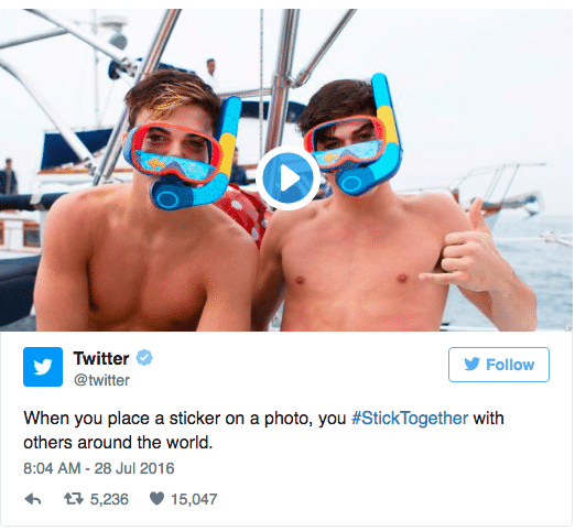 Stickers Twitter