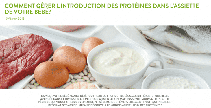 Diversification Alimentaire