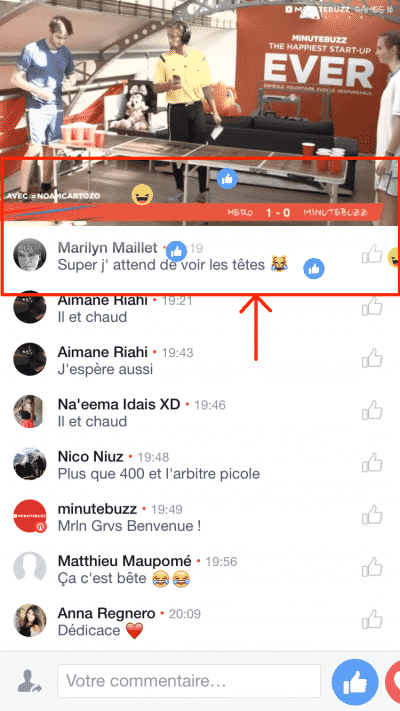 Reactions Live Facebook