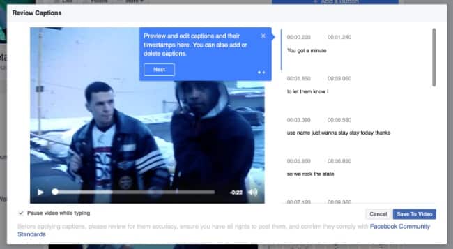 fbpagesautomaticvideocaptioningreviewcaptions