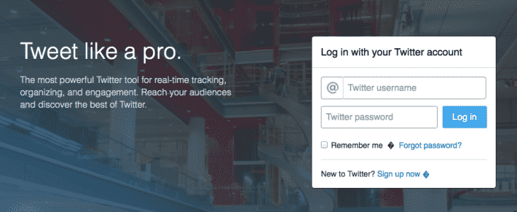 Accueil Tweetdeck