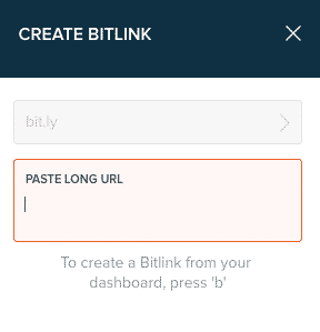 Creer Lien Bitly