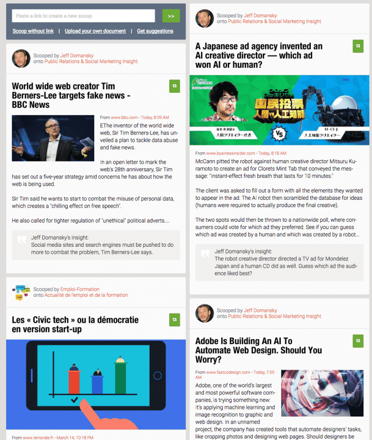 Accueil Scoopit