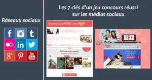 Les 7 clés d’un jeu concours réussi sur les médias sociaux