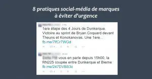 8 pratiques social-média de marques à éviter d'urgence