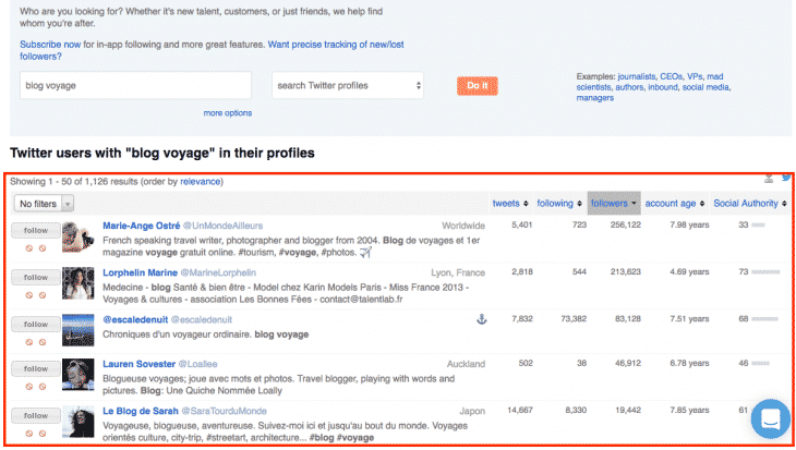 Followerwonk Blog Voyage