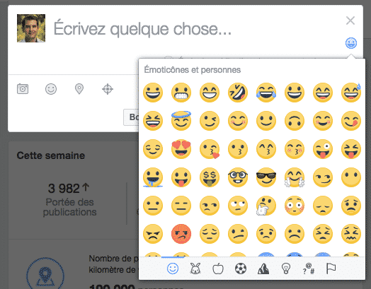 Liste Emojis Facebook