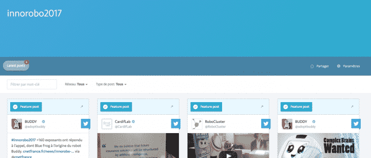 Exemple de Tagboard InnoRobo2017