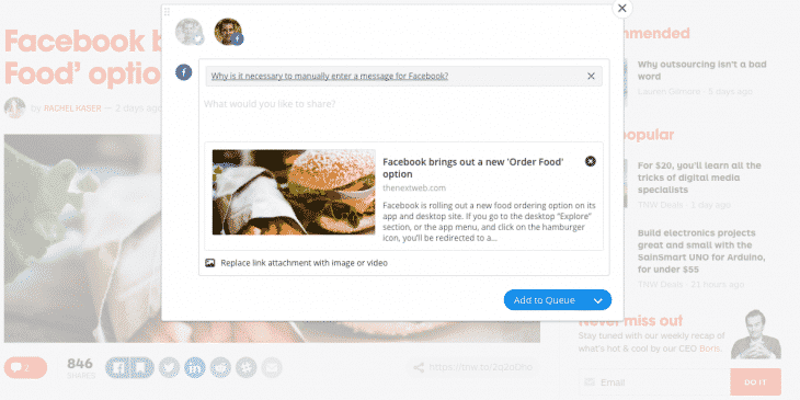 Extension Chrome Buffer