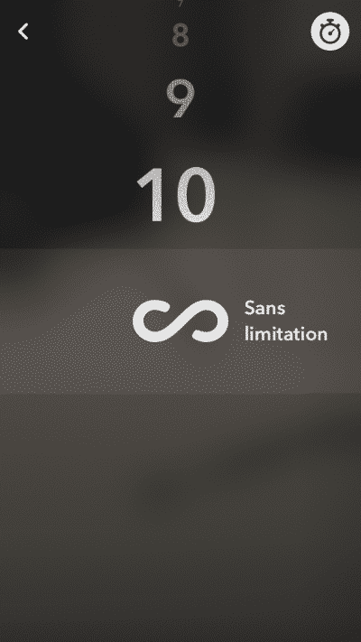 Snaps Duree Illimitee