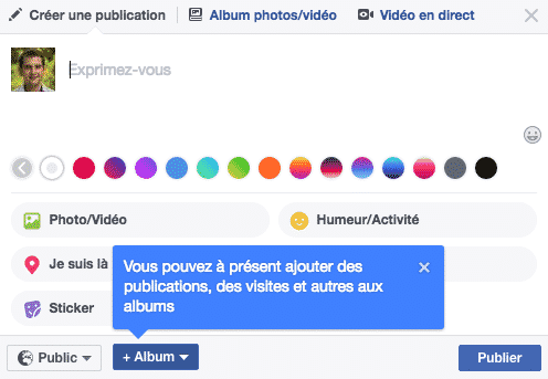 AJouter Publication Album