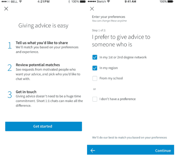 Mentorat LinkedIn 1