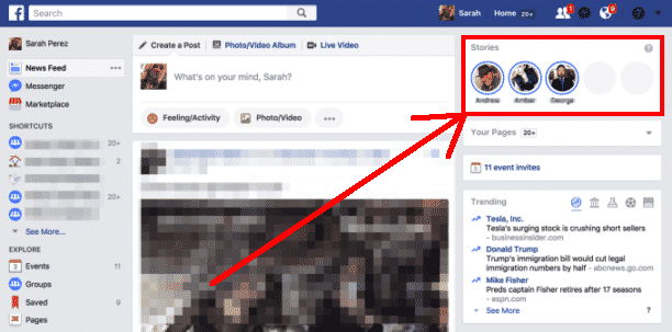 Stories Facebook Bureau