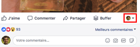 Fleche Partager