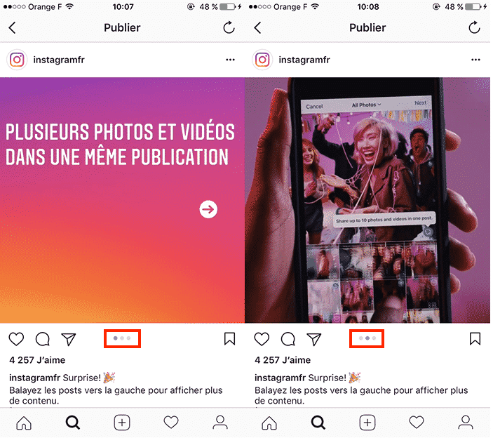 Exemple Album Instagram