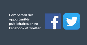 Comparatif des opportunités publicitaires entre Facebook et Twitter