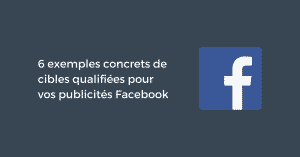 6 exemples concrets de cibles qualifiées pour vos publicités Facebook