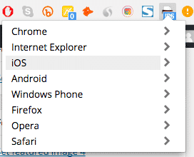 User Agent Switcher