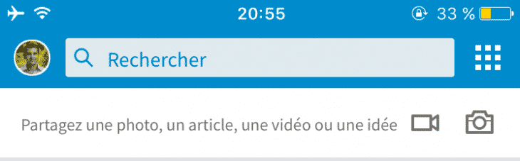 Video native LinkedIn Smartphone