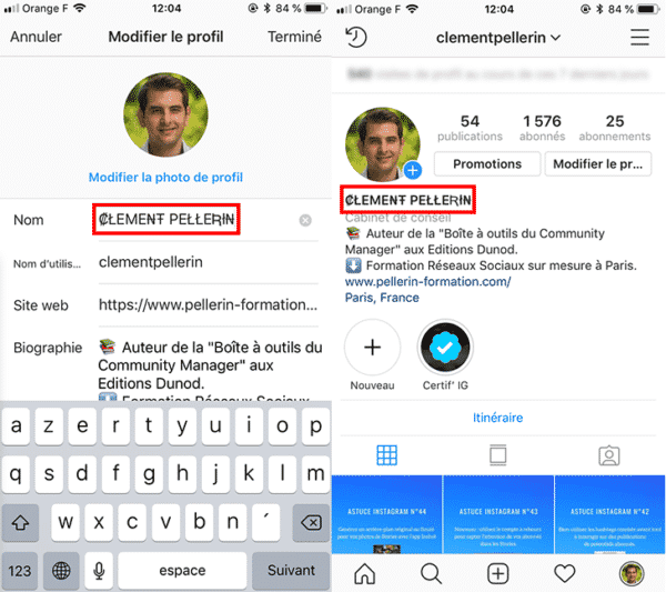 Comment personnaliser votre police de texte Instagram ? Pellerin