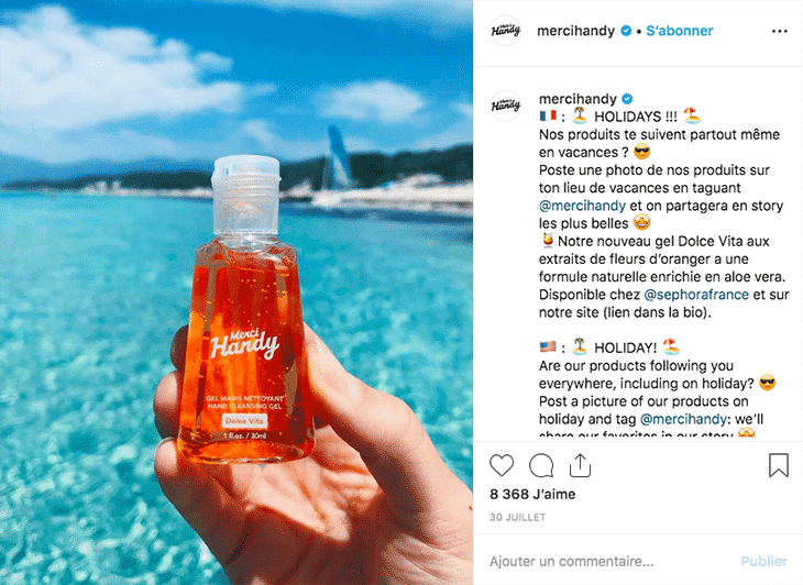 Idée post instagram entreprise